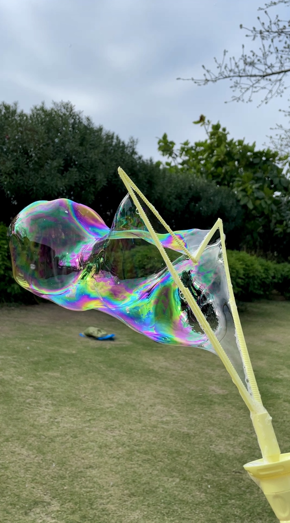 Floating Rainbow Flexible Bubble
