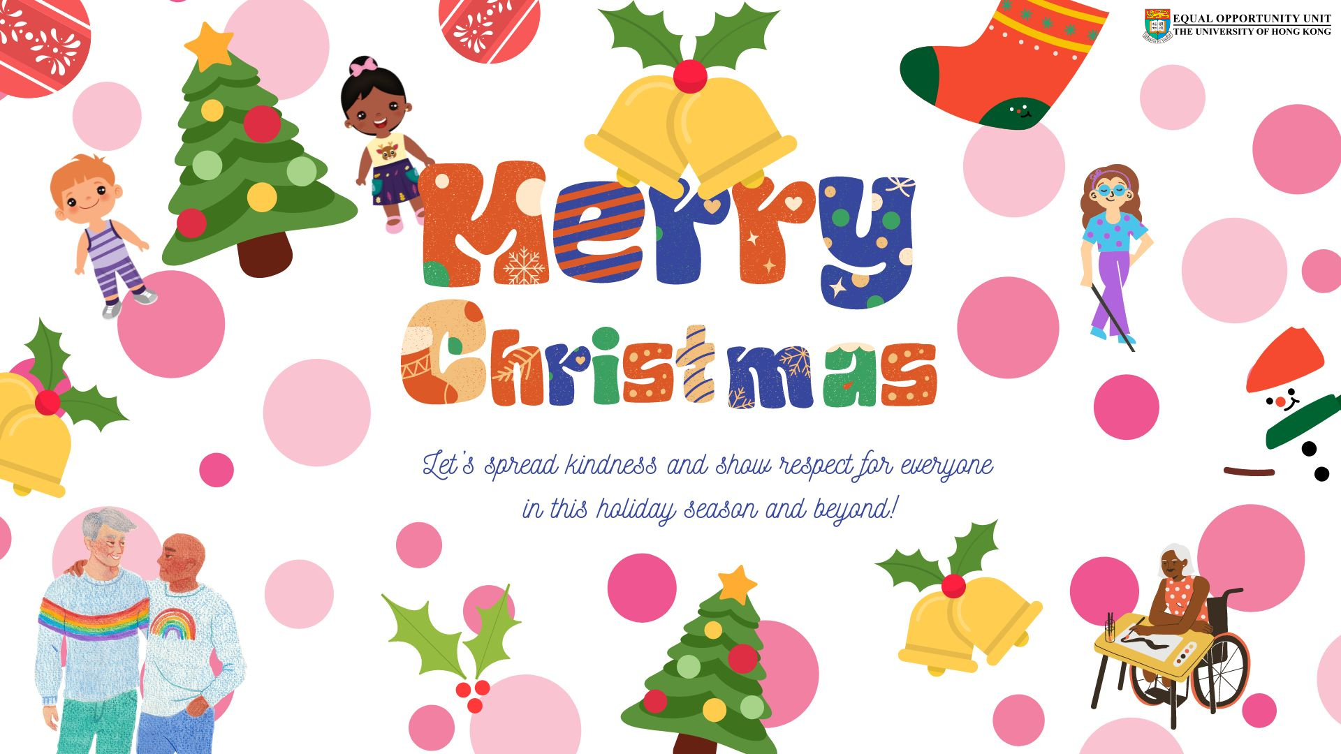 Christmas e-card designed by EOSA