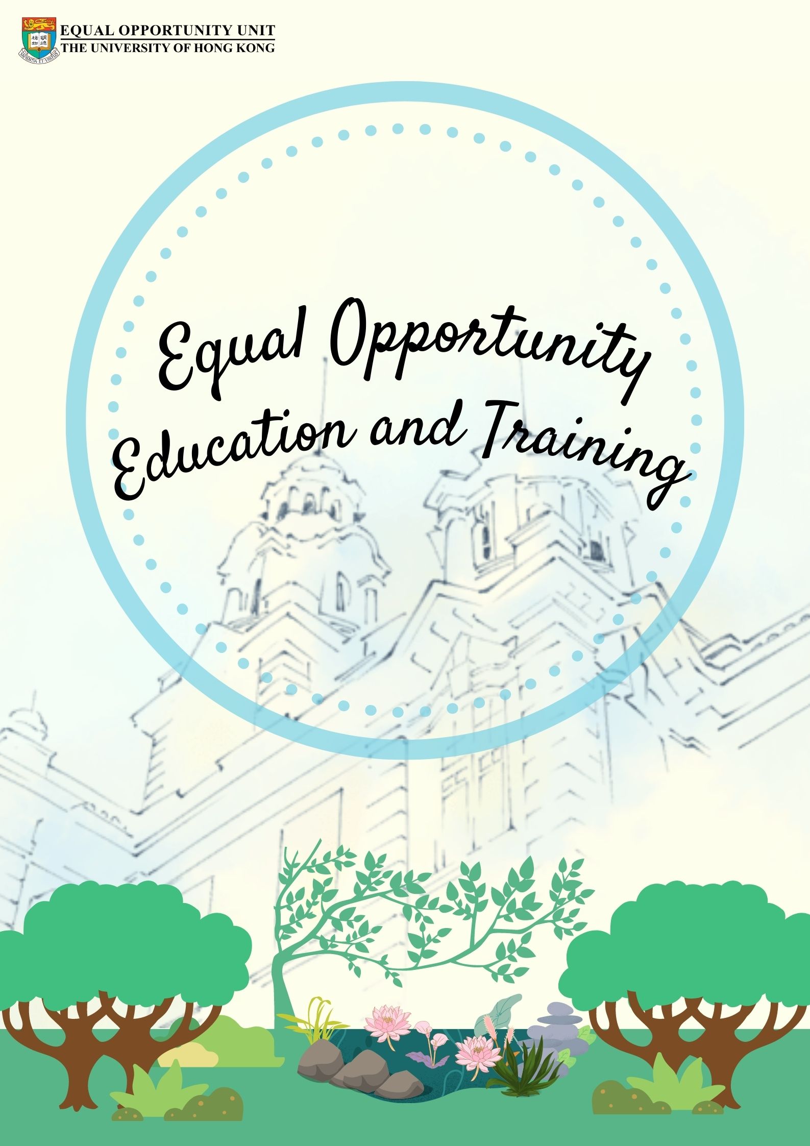 Equal Opportunity Education and Training Poster. Content same as text on this webpage.