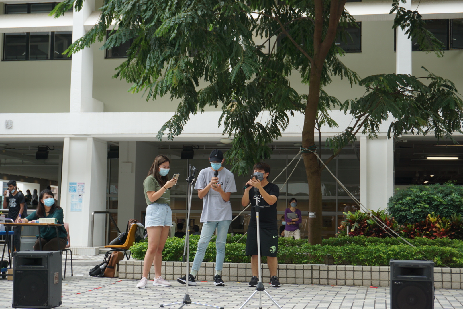 Equal Opportunity Student Ambassadors performing at Sun Yat-sen Place
