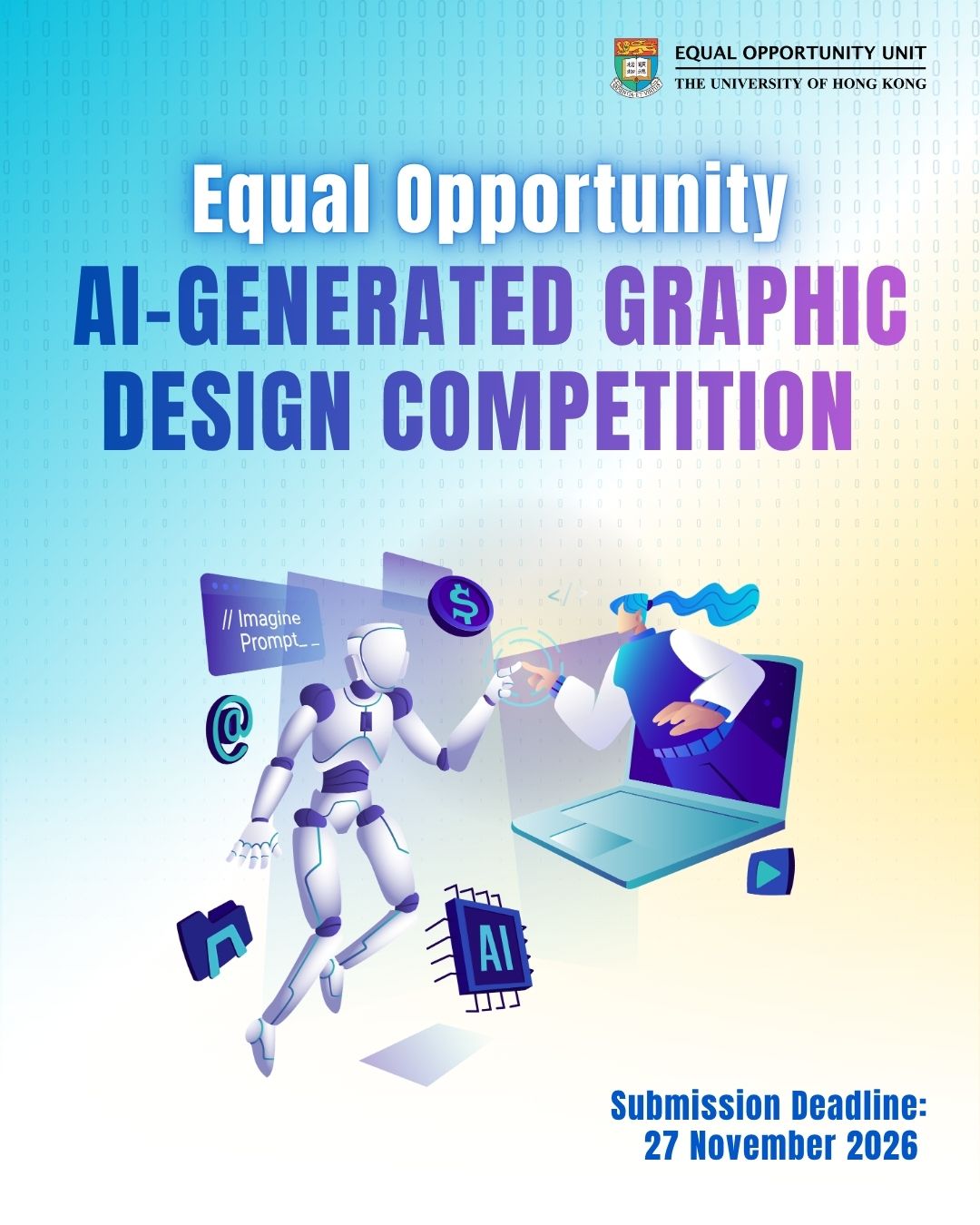 Poster for the competition. Content same as text in the webpage.