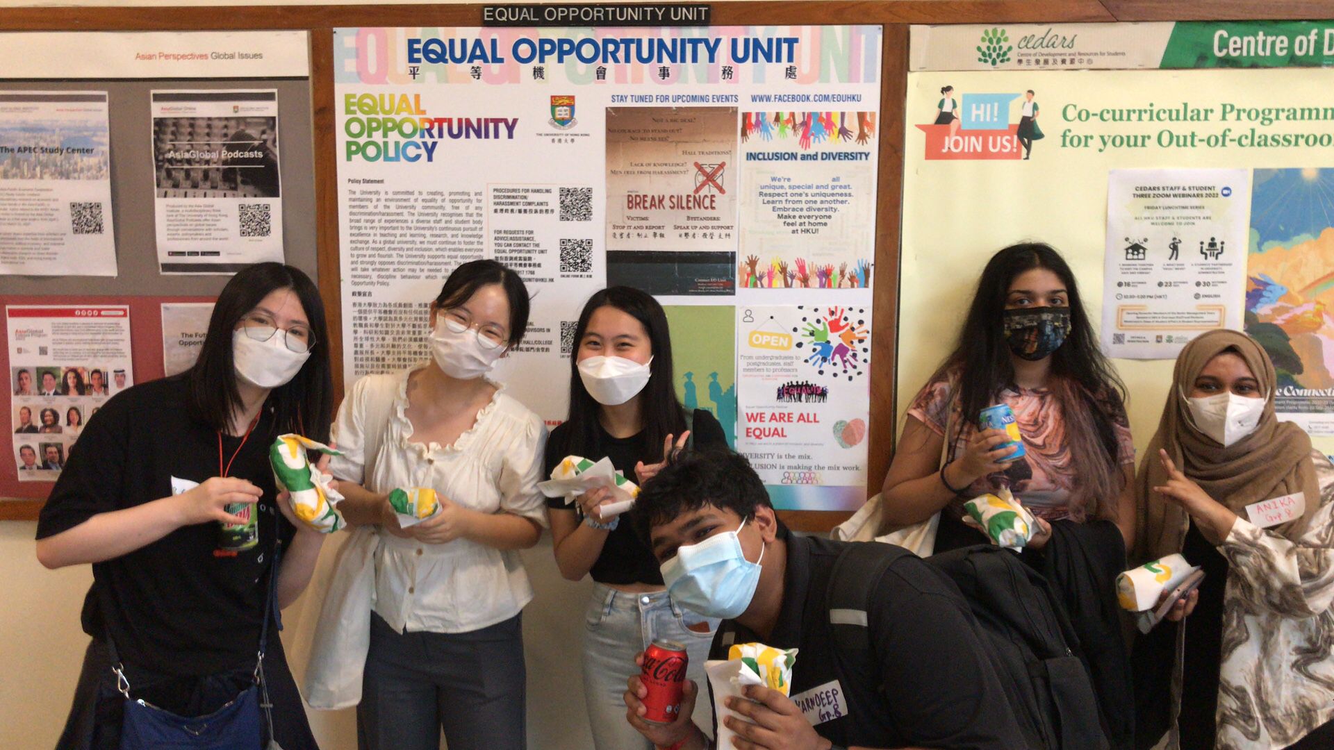 EOSAs posing for a photo.