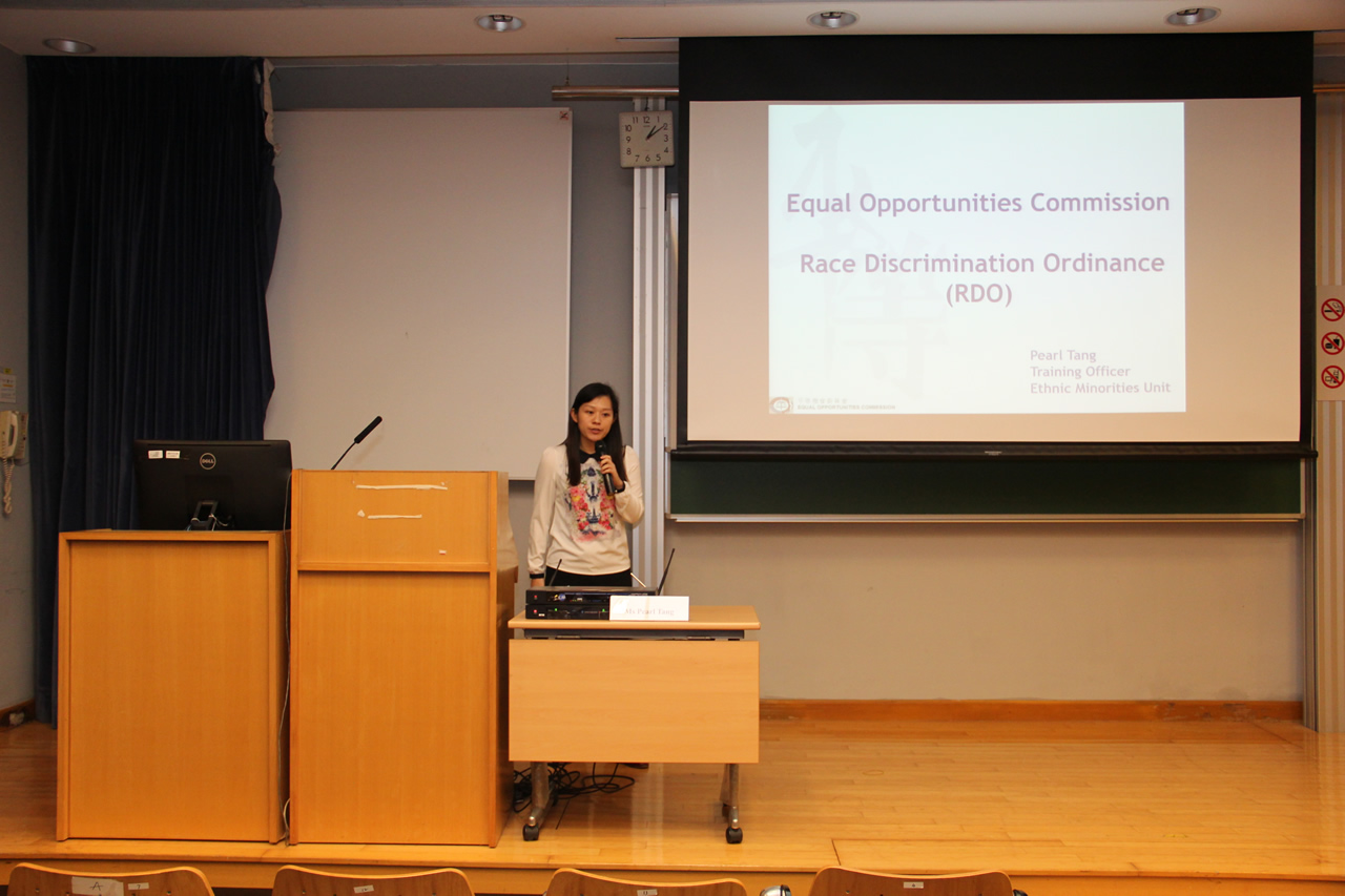 Talk on “Racial Discrimination Law in Hong Kong and How to Achieve Racial Harmony” Event Photo