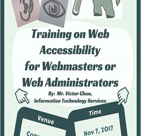 EOF 2017 - Web Accessibility for Webmasters or Web Administrator