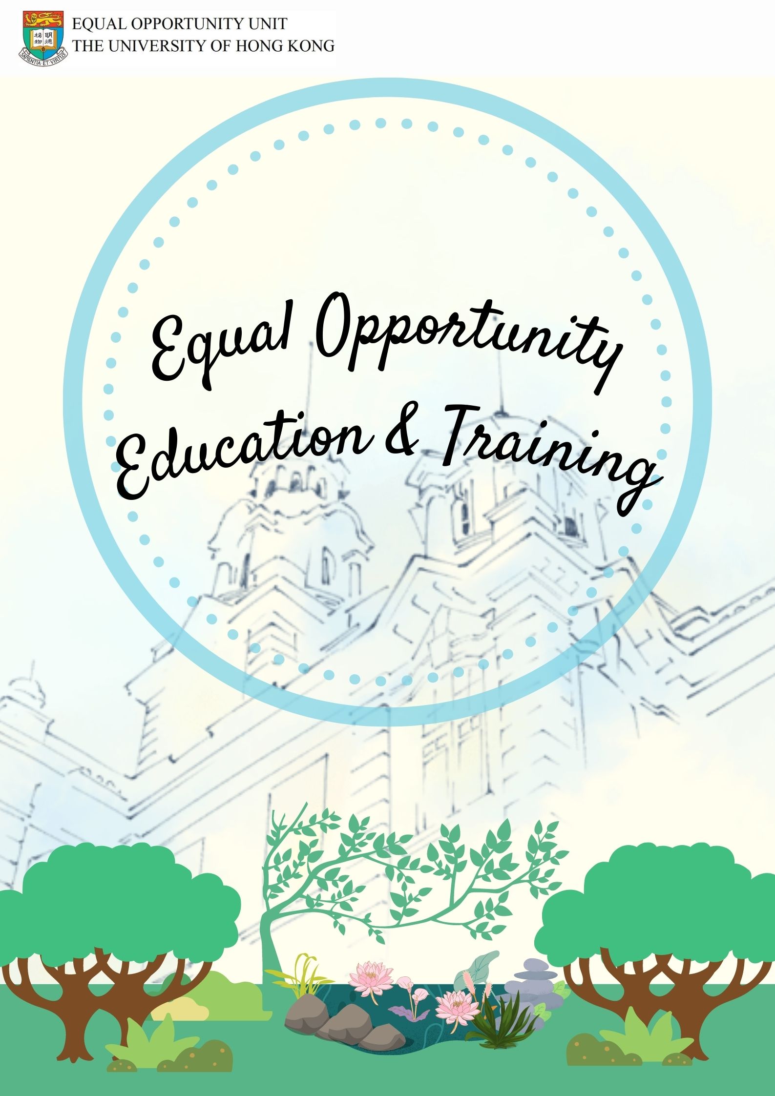 Equal Opportunity Education and Training Poster.  Content same as text on this webpage.