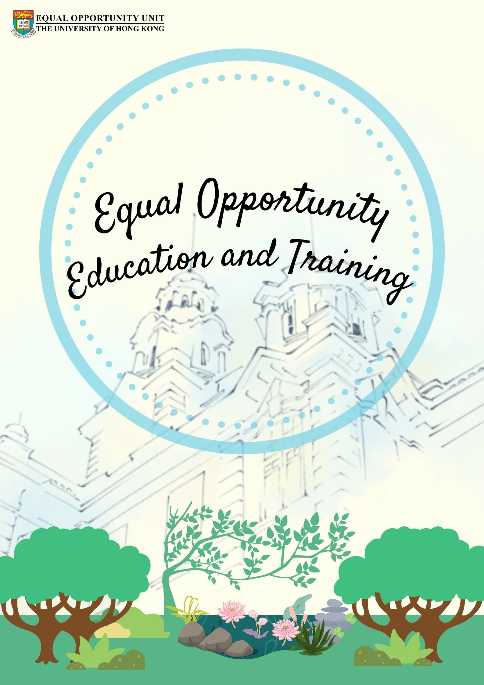 Equal Opportunity Education and Training Poster.  Content same as text on this webpage.